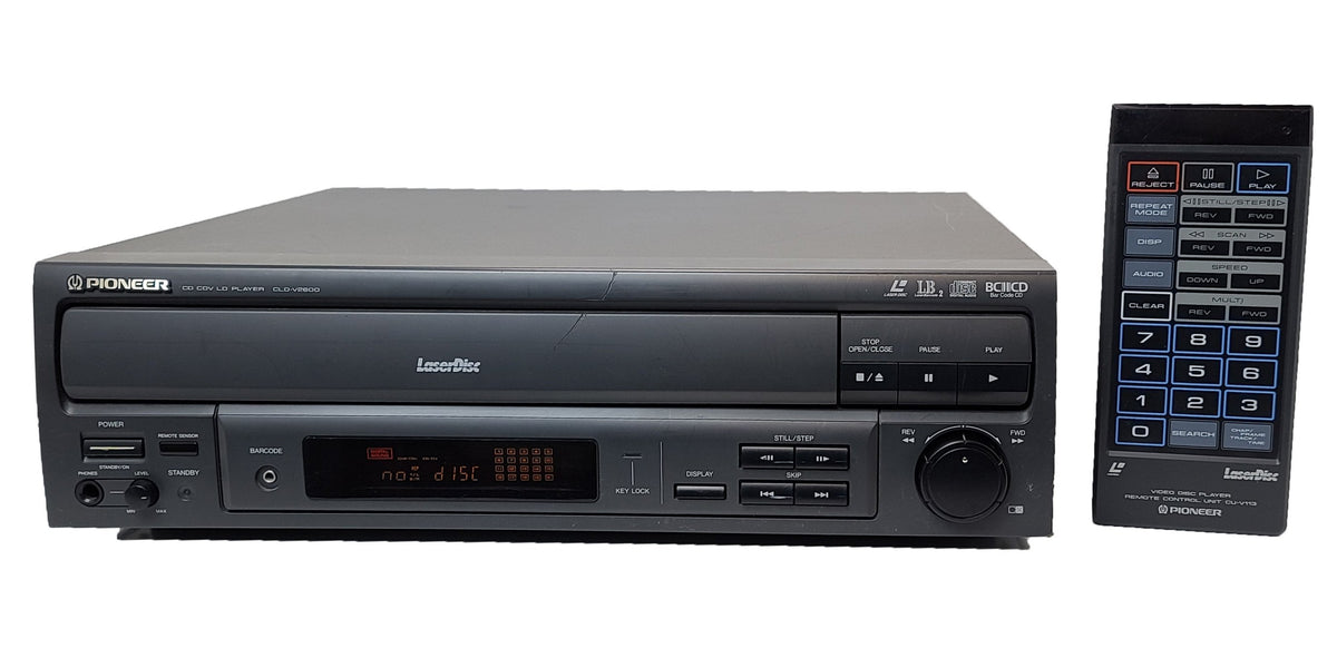 レーザーディスクプレイヤー PIONEER CLD-V2600 Pioneer-CLD-V2600-LaserDisc-CD