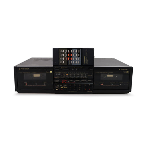 Pioneer CT-1380WR Dual Stereo Cassette Deck Player-Electronics-SpenCertified-refurbished-vintage-electonics