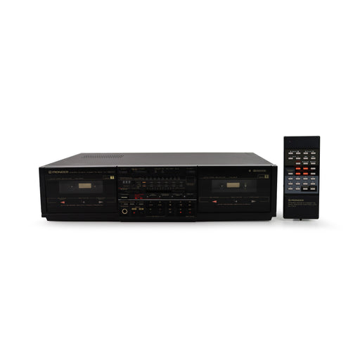 Pioneer CT-1380WR Dual Stereo Cassette Deck Player-Electronics-SpenCertified-refurbished-vintage-electonics