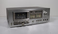 Pioneer CT-F500 Stereo Cassette Tape Deck Silver Face Single Vintage Wood Case