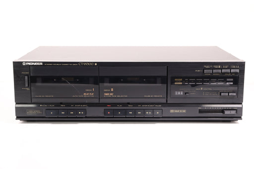 Pioneer CT-W300 Dual Cassette Deck Player Recorder Vintage-Cassette Players & Recorders-SpenCertified-vintage-refurbished-electronics