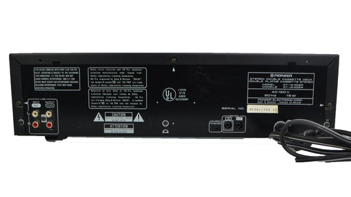 Pioneer - CT-W402R - Auto Reverse - Dolby - Stereo Cassette Deck Player-Electronics-SpenCertified-refurbished-vintage-electonics