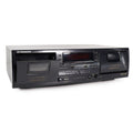 Pioneer CT-W404R Double Auto Reverse Dolby Stereo Cassette Deck Player