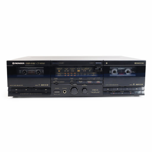 Pioneer CT-W510 Double Deck Cassette Stereo-Electronics-SpenCertified-refurbished-vintage-electonics