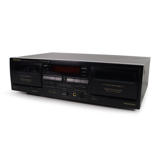 Pioneer CT-W606DR Dual Stereo Cassette Deck Player Digital TDNS Tape Duplication Noise Suppressor-Electronics-SpenCertified-refurbished-vintage-electonics