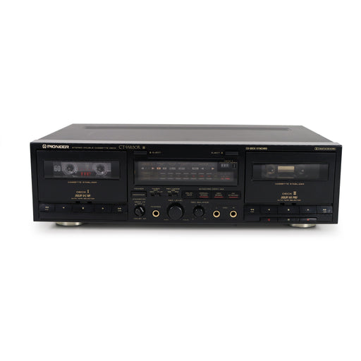 Pioneer CT-W630R Double Stereo Cassette Deck Player/Recorder with Mic Right and Left-Electronics-SpenCertified-refurbished-vintage-electonics