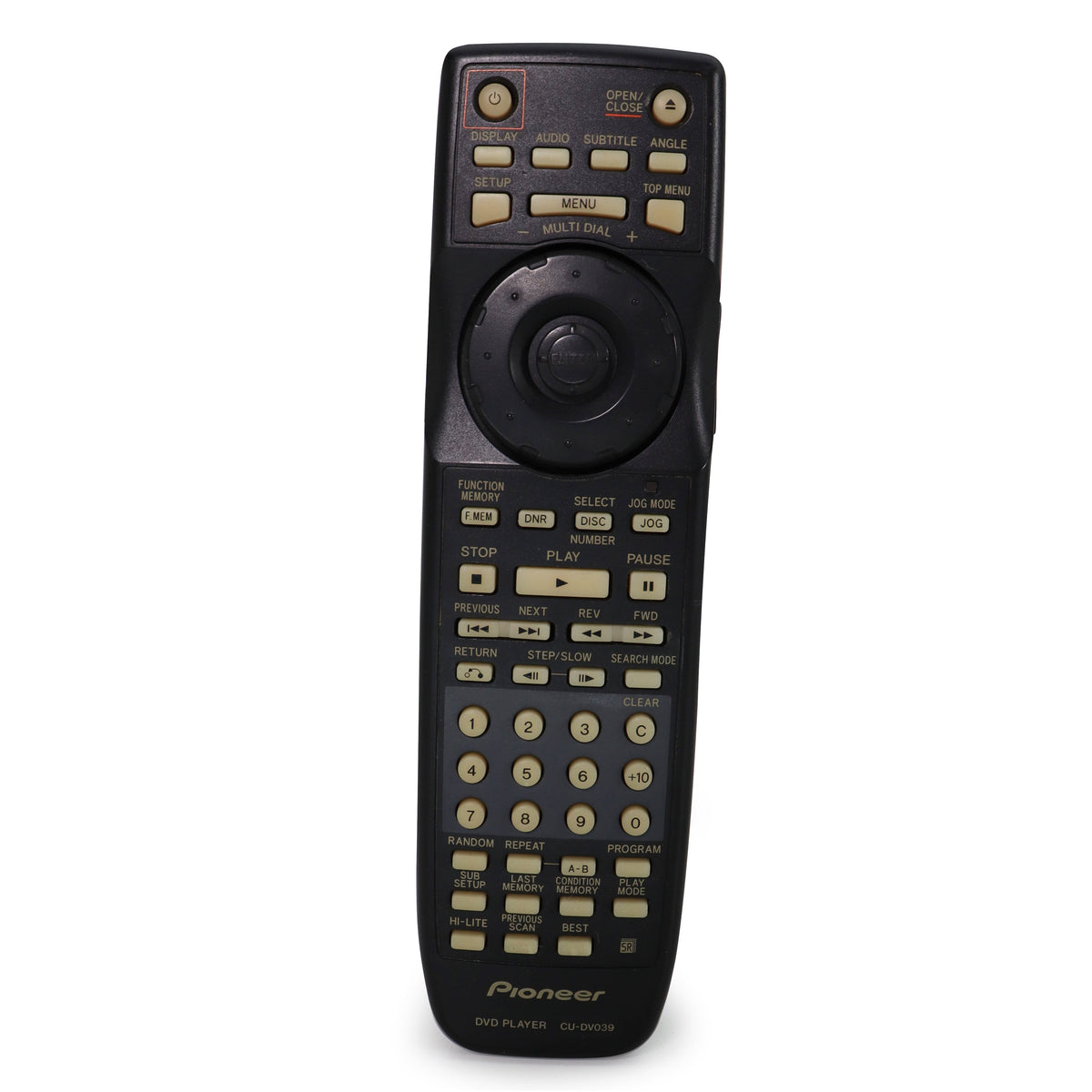 Pioneer CU-DV039 Remote Control For Pioneer 301 Disc DVD Changer