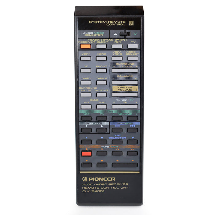 Pioneer CU-VSX001 Remote Control for AV Receiver VSX-5000 and More-Remote-SpenCertified-refurbished-vintage-electonics