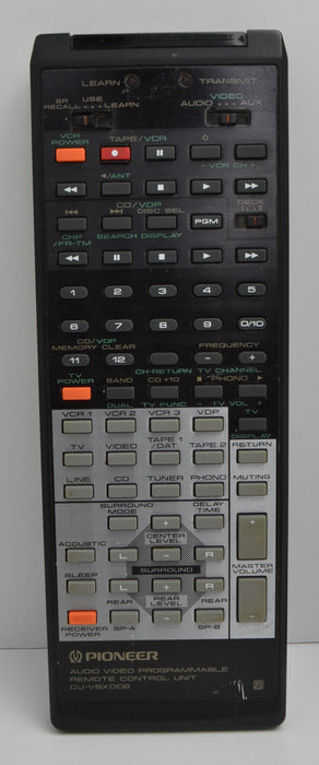 Pioneer CU-VSX006 Audio Video System Programmable Remote Control-Remote-SpenCertified-refurbished-vintage-electonics