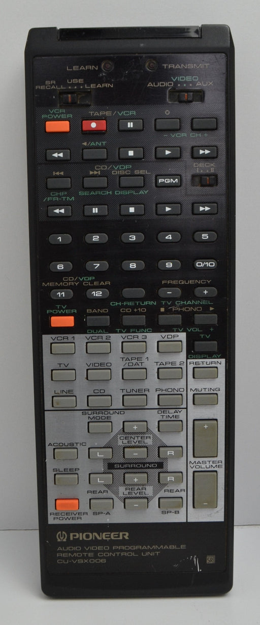 Pioneer CU-VSX006 Audio Video System Programmable Remote Control-Remote-SpenCertified-refurbished-vintage-electonics