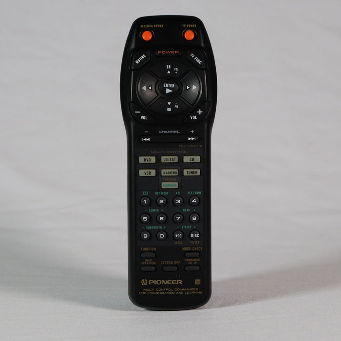 Pioneer CU-VSX116 Audio/Video Receiver Remote Control-Remote-SpenCertified-vintage-refurbished-electronics