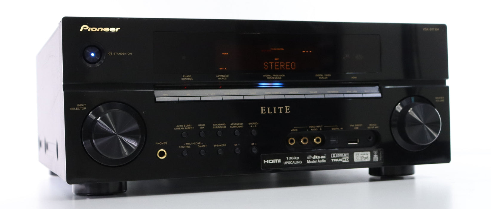 Pioneer Elite VSX-01TXH 1080P HDMI Upscaling 7.1 Channel A/V Receiver 770 Watts 110 Watts Per Channel-SpenCertified-vintage-refurbished-electronics