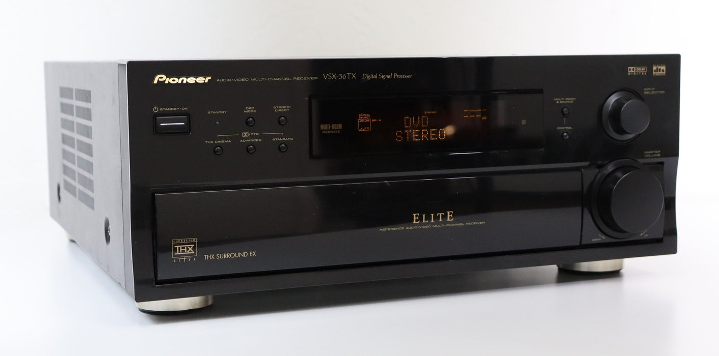 Pioneer Elite VSX-36TX THX Audio Video Multi-Channel Receiver Amplifier System 5.1 or 7.1-Audio Amplifiers-SpenCertified-vintage-refurbished-electronics