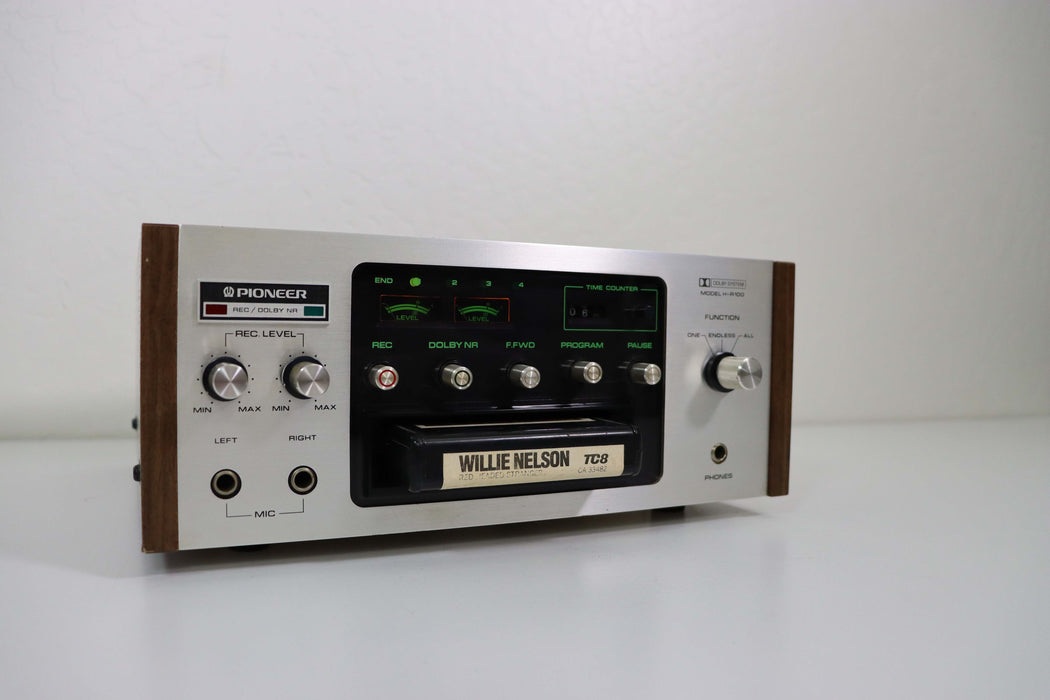 Pioneer H-R100 8 Track Player Stereo Tape Deck Recorder Dolby Noise Reduction-8 Track Player-SpenCertified-vintage-refurbished-electronics