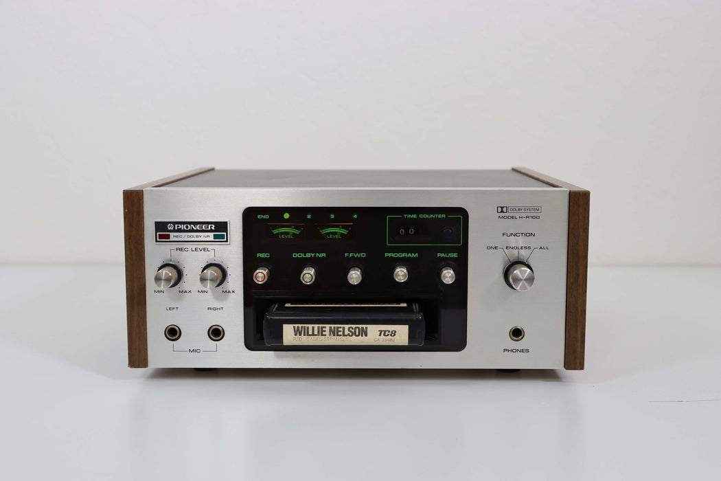 Pioneer H-R100 8 Track Player Stereo Tape Deck Recorder Dolby Noise Reduction-8 Track Player-SpenCertified-vintage-refurbished-electronics