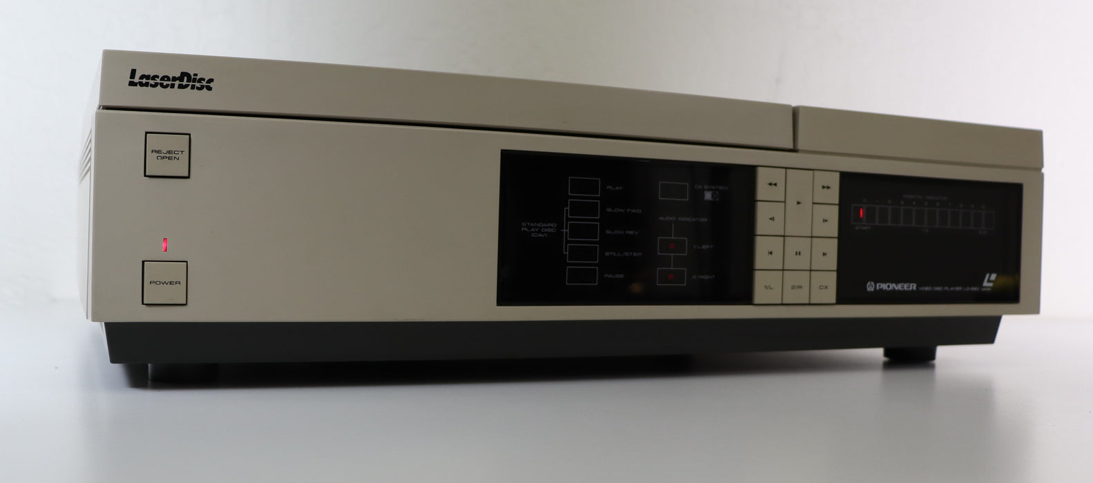 Pioneer LD-660 Laser Disc Player Top Loading Coaxial Video Connection-LaserDisc Player-SpenCertified-vintage-refurbished-electronics