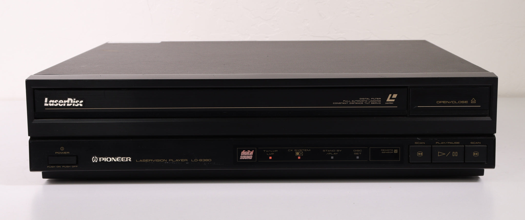 Pioneer LD838D Laservision Laserdisc Player Vintage (No Remote)