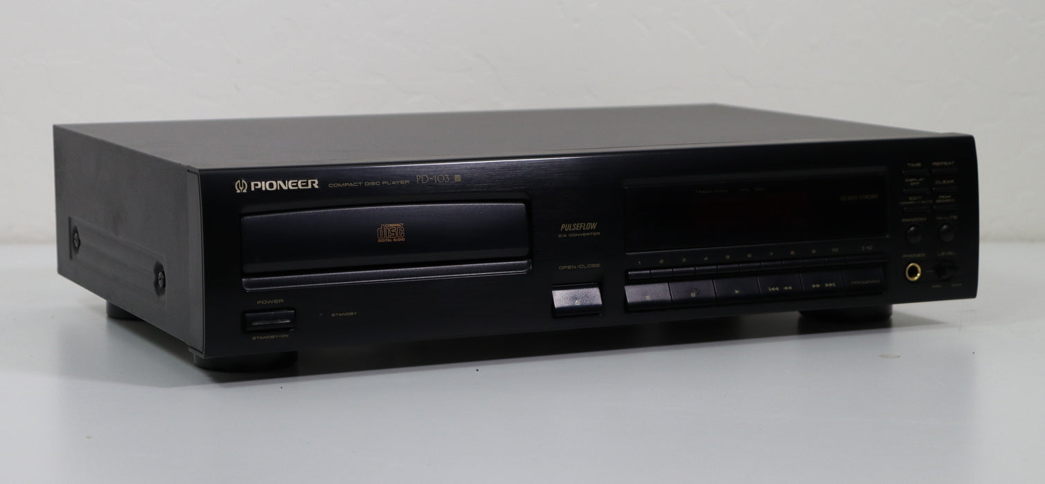 Pioneer PD-103 Single CD Compact Disc Player System-CD Players & Recorders-SpenCertified-vintage-refurbished-electronics