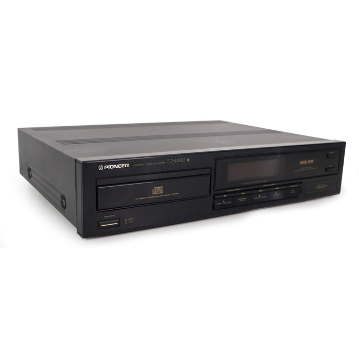 Pioneer PD-4300 Single Disc CD Player-Electronics-SpenCertified-refurbished-vintage-electonics