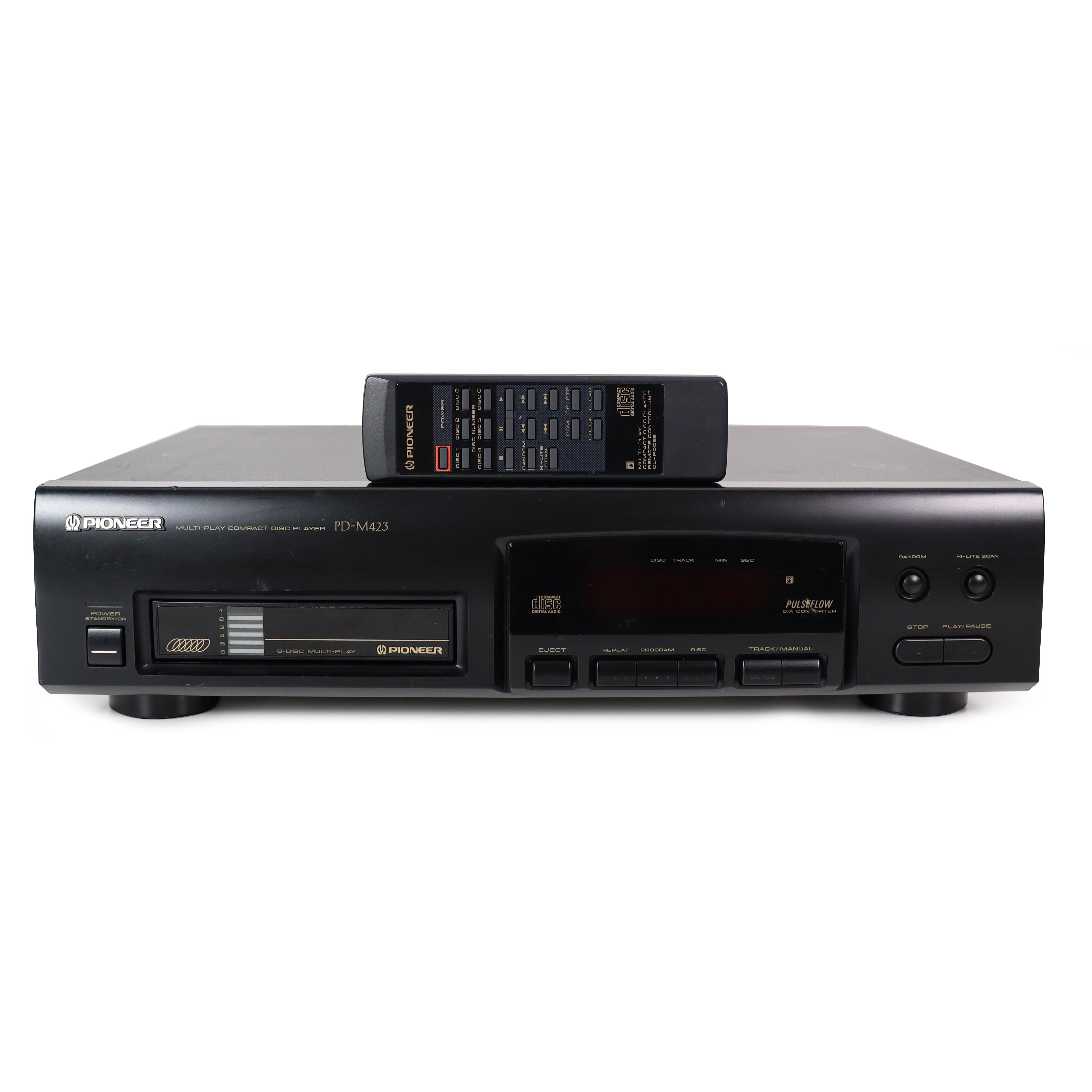Pioneer PD-M423 6-Disc Cartridge CD Player Removable Magazine 