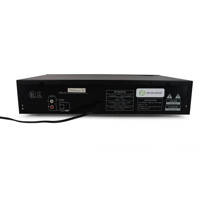 Pioneer PD-M455 6-Disc Cartridge CD Player Six Disk Loader Vintage Compact Disc System-Electronics-SpenCertified-refurbished-vintage-electonics