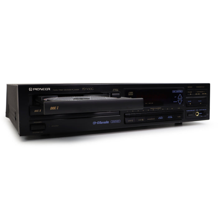 Pioneer PD-V10G Twin Tray CD/Karaoke Player-Electronics-SpenCertified-refurbished-vintage-electonics