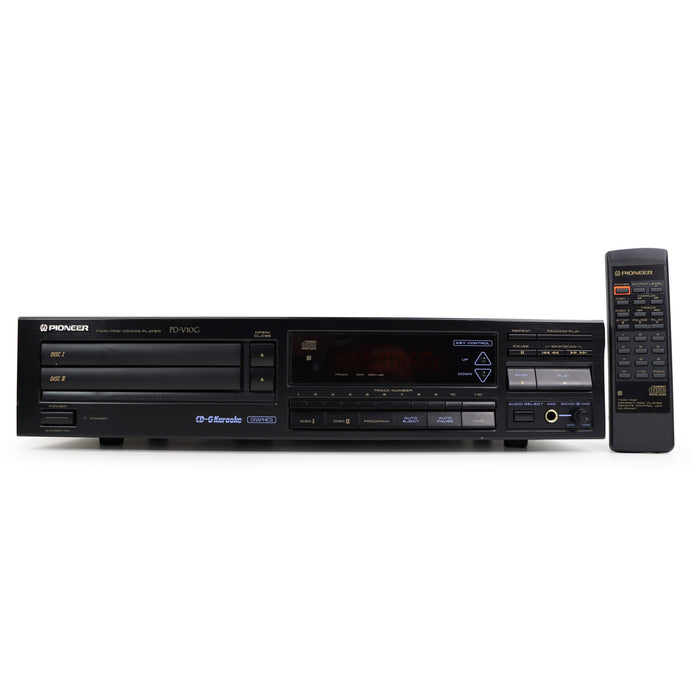 Pioneer PD-V10G Twin Tray CD/Karaoke Player-Electronics-SpenCertified-refurbished-vintage-electonics