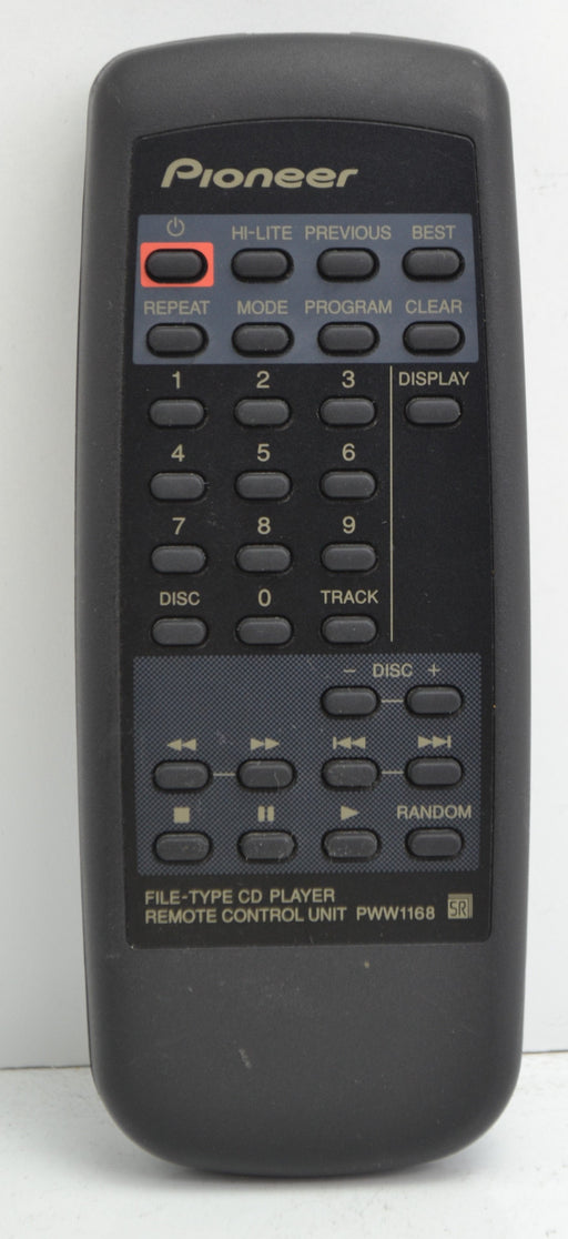 Pioneer - PWW1168 - Remote Control Transmitter Clicker - for 301 CD Changer PD-F1009-Remote-SpenCertified-refurbished-vintage-electonics