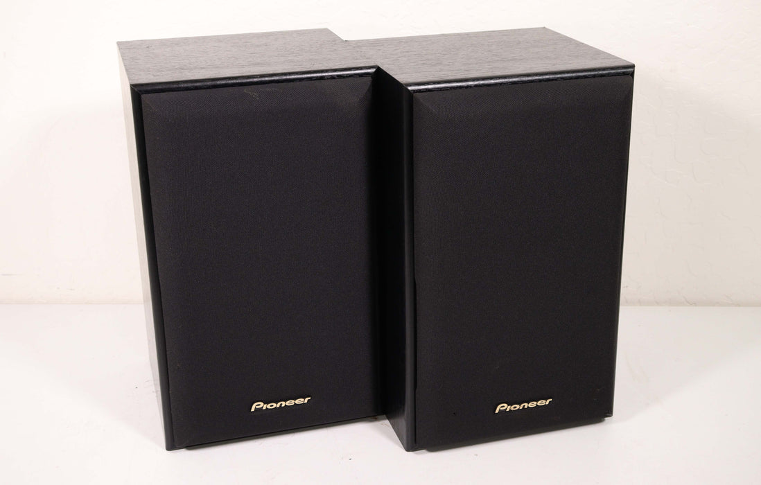 Pioneer S-H151B-K Small 2 Way Bookshelf Speaker Pair Ported-Speakers-SpenCertified-vintage-refurbished-electronics