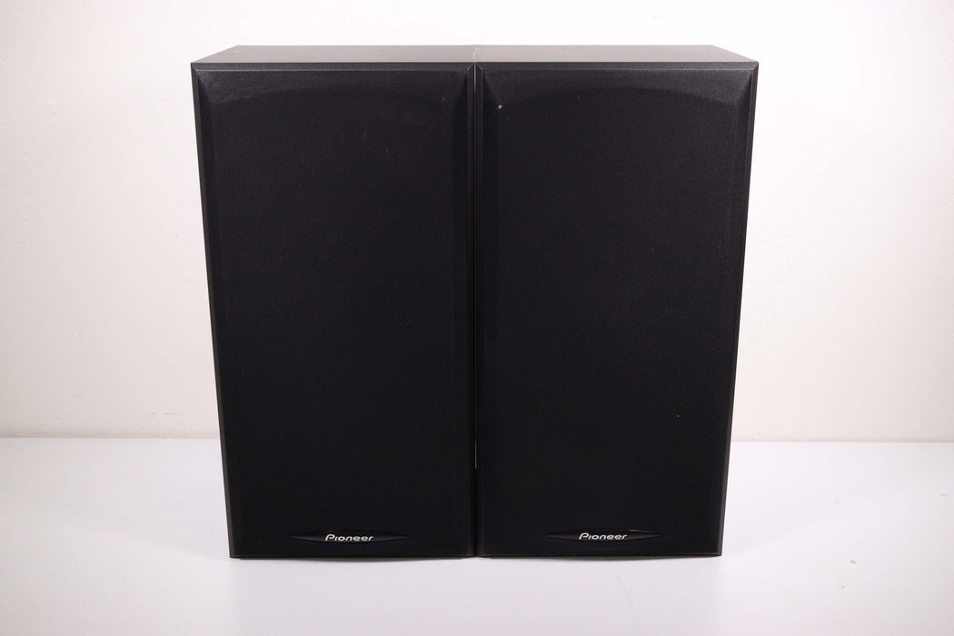 Pioneer S-H252B-K 3 Way Bookshelf Speaker Pair Black Almost Like New-Speakers-SpenCertified-vintage-refurbished-electronics