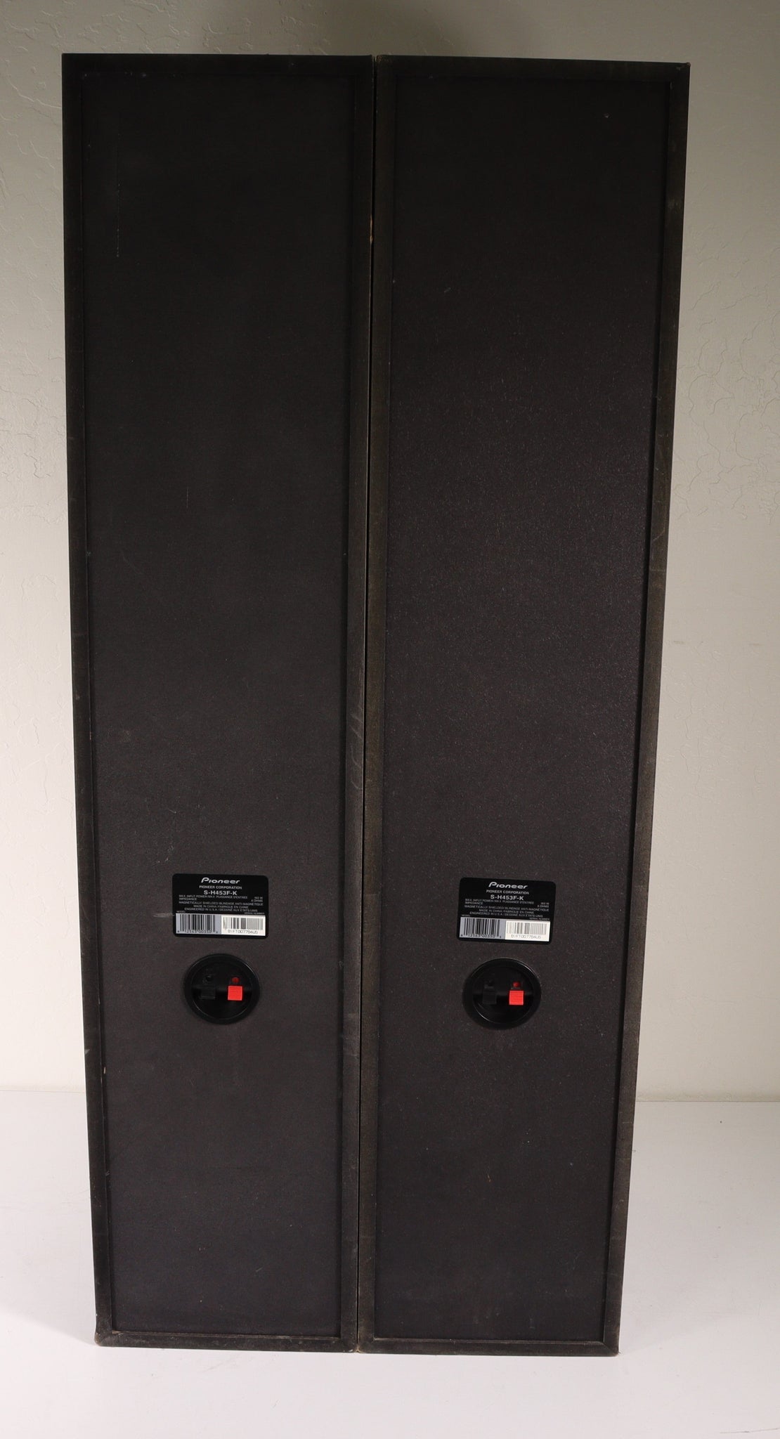 Pioneer SH453FK Tower Speaker Pair 160 Watts Max Power