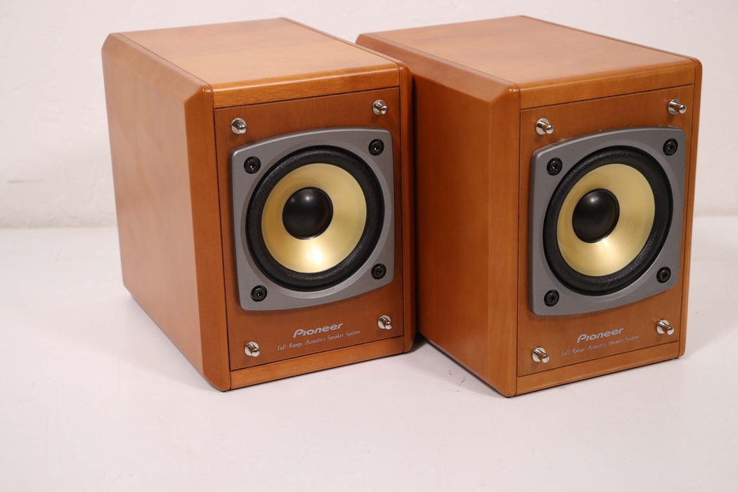 Pioneer S-MT3W Small Bookshelf Speaker Pair 20 Watts 8 Ohms-Speakers-SpenCertified-vintage-refurbished-electronics