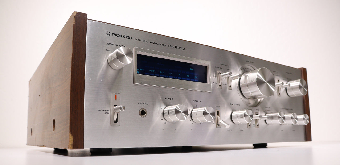 Pioneer SA-8800 Stereo Integrated Amplifier Very High Quality-Stereo Systems-SpenCertified-vintage-refurbished-electronics