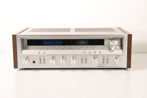 Pioneer SX-3600 200 Watts Speaker System Vintage Silver Wood Panels Made in Japan-Audio Amplifiers-SpenCertified-vintage-refurbished-electronics