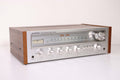 Pioneer SX-450 Stereo Receiver AM FM Amplifier Home System Wood Sides Silver Vintage