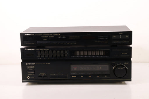 Pioneer Digital Tuner TX-1080Z, Equalizer and Stereo Amplifier SA-1480-Audio Amplifiers-SpenCertified-vintage-refurbished-electronics