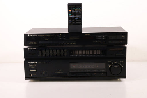 Pioneer Digital Tuner TX-1080Z, Equalizer and Stereo Amplifier SA-1480-Audio Amplifiers-SpenCertified-vintage-refurbished-electronics