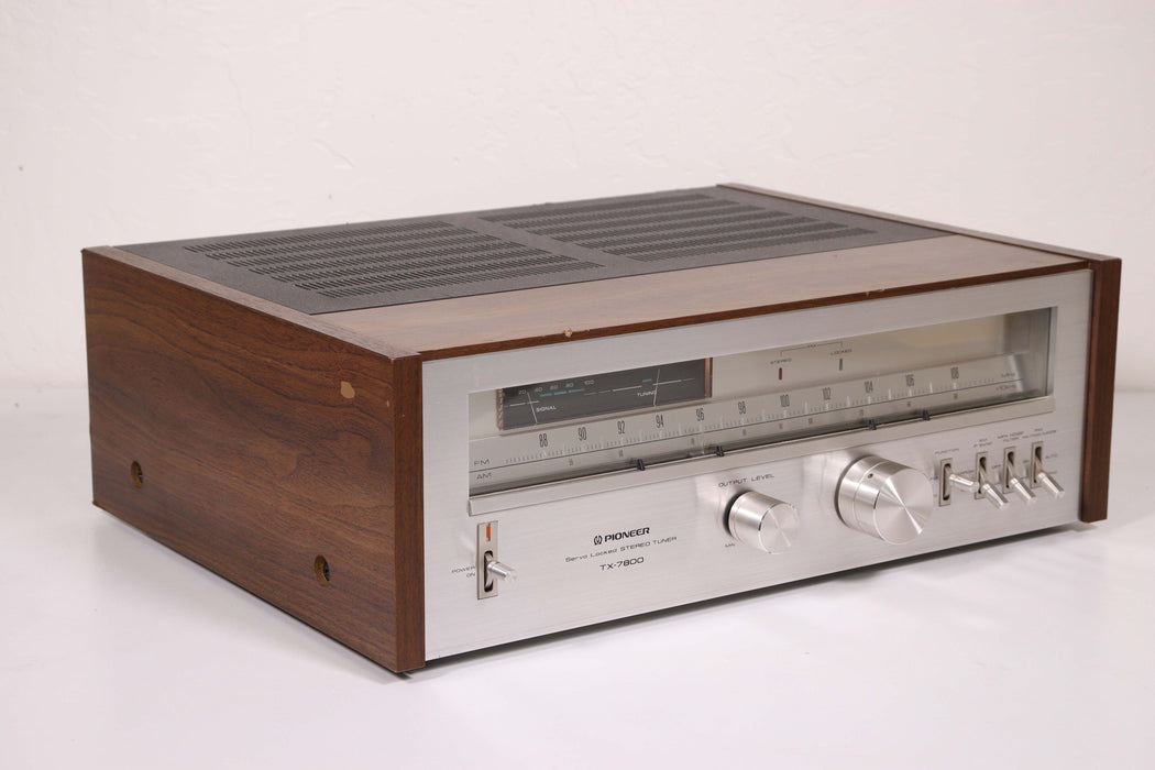 Pioneer TX-7800 High Quality AM FM Radio Tuner Servo Locked-FM Transmitters-SpenCertified-vintage-refurbished-electronics