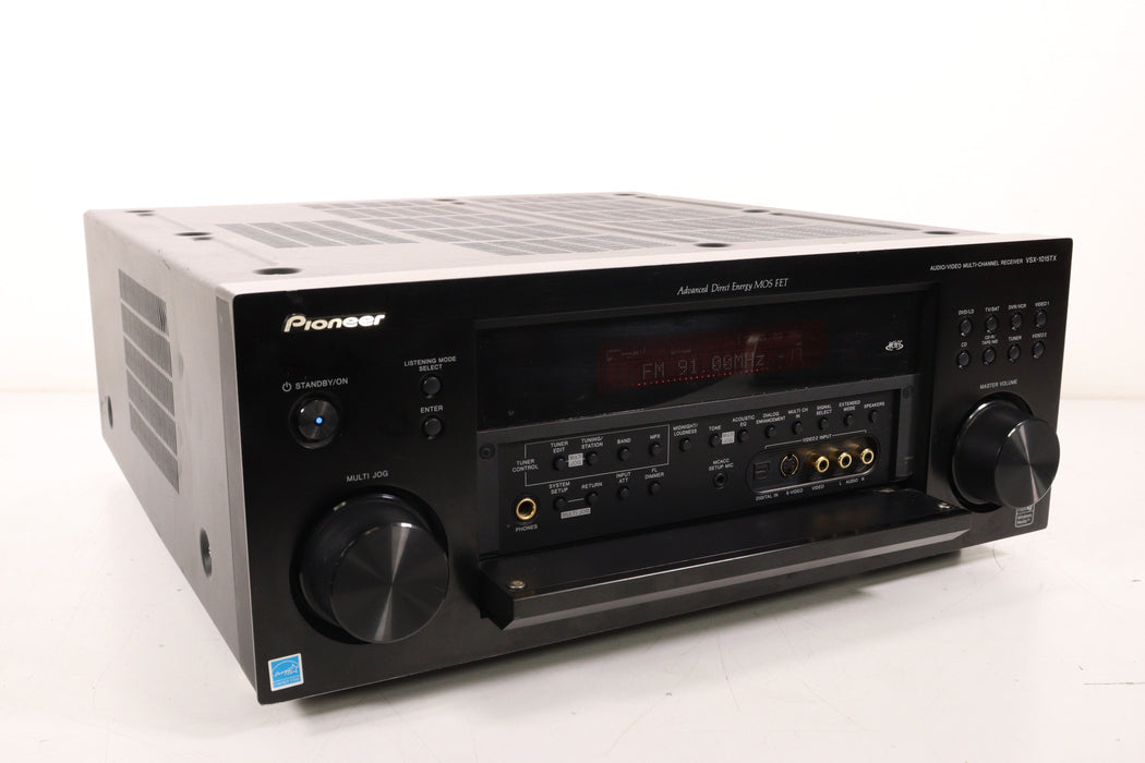 Pioneer VSX-1015TX Receiver Audio/Video Multi-Channel Digital Optical AM/FM Radio (No Remote)-Audio & Video Receivers-SpenCertified-vintage-refurbished-electronics