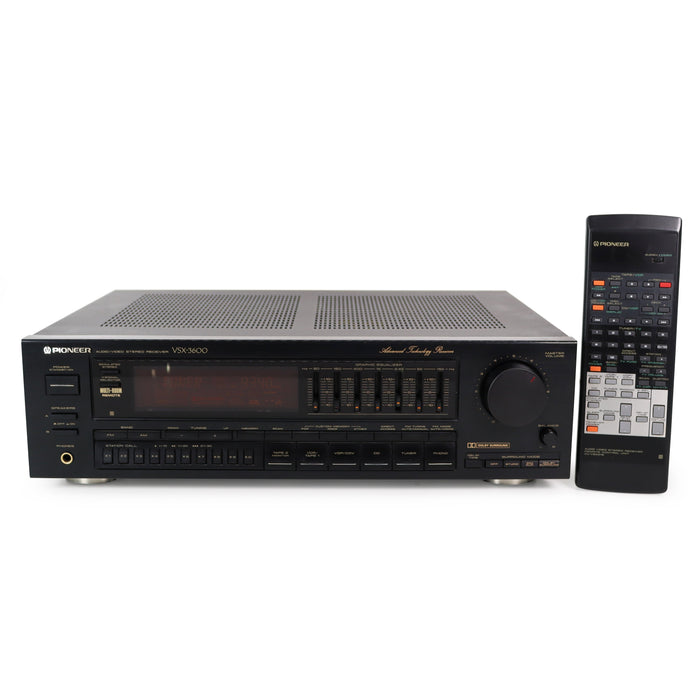 Pioneer VSX-3600 A/V Stereo Receiver-Electronics-SpenCertified-refurbished-vintage-electonics