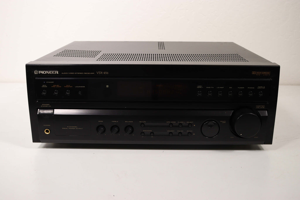 Pioneer VSX-456 Audio Video Stereo Receiver Home Speaker System Phono