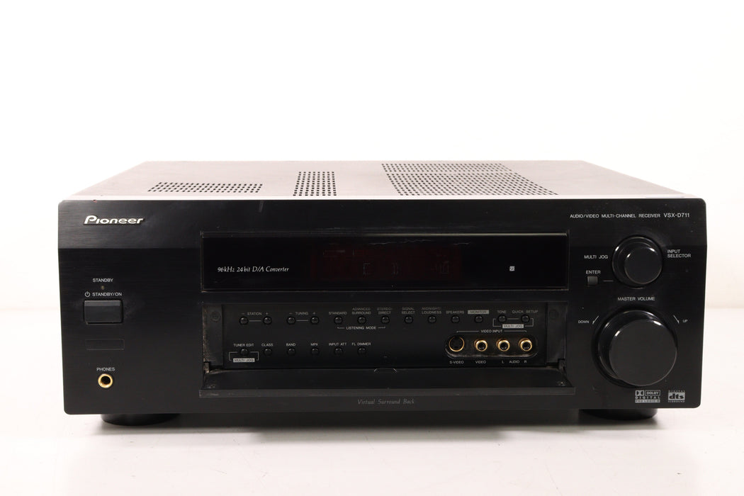 Pioneer VSX-D711 Receiver Multi-Channel Audio/Video Phono AM/FM Radio-Audio & Video Receivers-SpenCertified-vintage-refurbished-electronics