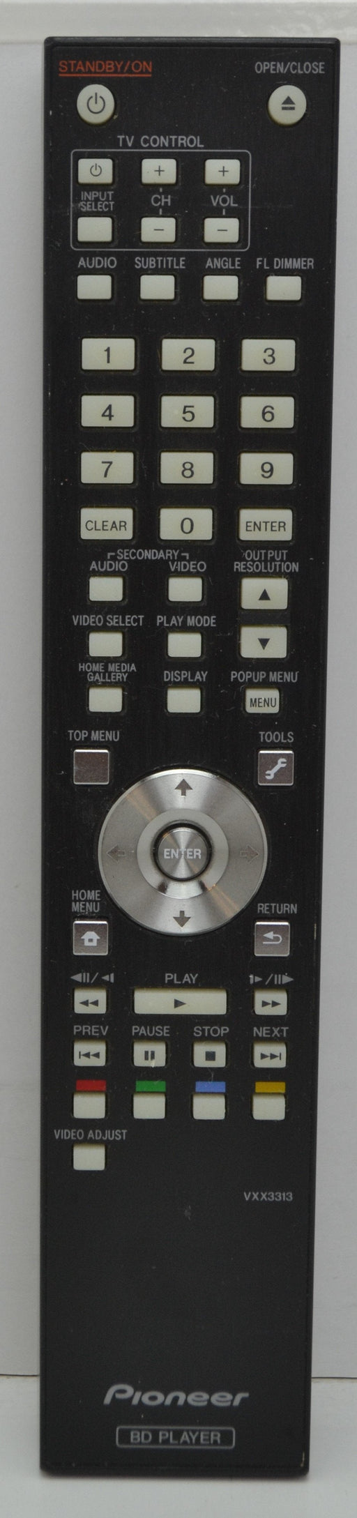 Pioneer VXX3313 BD Blu Ray Disc Player Remote Control-Remote-SpenCertified-refurbished-vintage-electonics