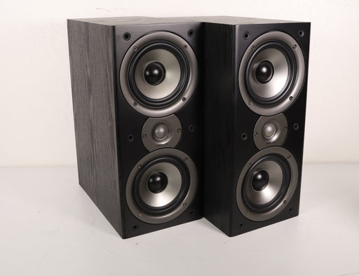 Polk Audio Monitor 40 Series II Black Bookshelf Speaker Pair Set-Speakers-SpenCertified-vintage-refurbished-electronics