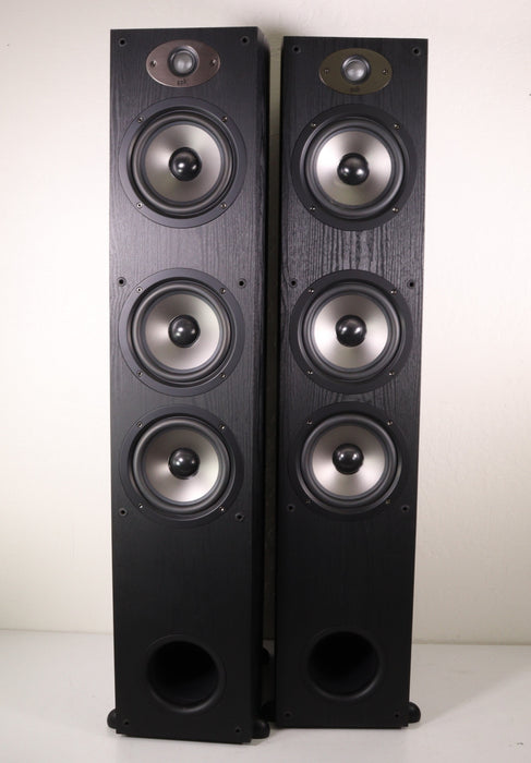 Polk TSx440T Black Tower Speaker Pair Floor Standing-Speakers-SpenCertified-vintage-refurbished-electronics