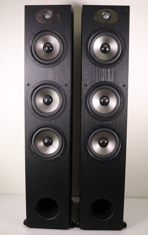 Polk TSx440T Black Tower Speaker Pair Floor Standing-Speakers-SpenCertified-vintage-refurbished-electronics