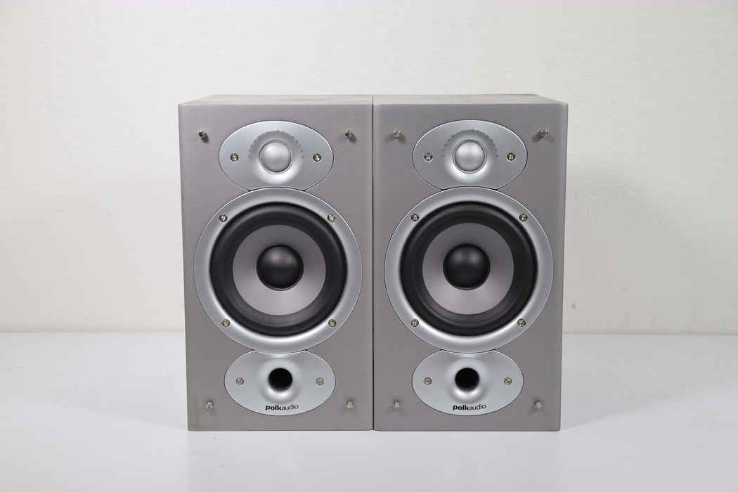 PolkAudio RTi4 Bookshelf Speaker Pair PLUS CSi A4 Center Channel-Speakers-SpenCertified-vintage-refurbished-electronics