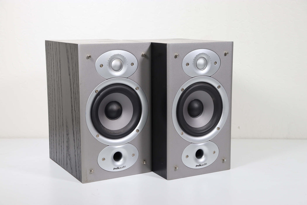 PolkAudio RTi4 Bookshelf Speaker Pair PLUS CSi A4 Center Channel-Speakers-SpenCertified-vintage-refurbished-electronics