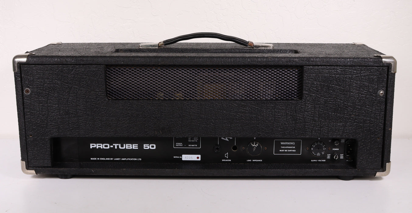 Pro-Tube Lead 50 Guitar Portable Tube Amplifier England Made (AS IS)-Power Amplifiers-SpenCertified-vintage-refurbished-electronics