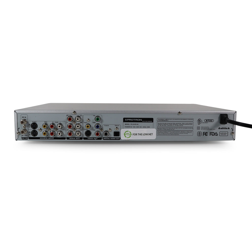 Protron Dvd Protron PD-DVR100 DVD Recorder Player System (NO REMOTE)